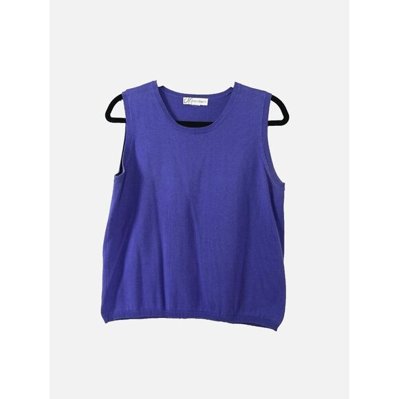 Dressbarn Womens M/L Set Of 4 Sweater Vests Lightweight Bundle Layers Preppy Fit - Picture 4 of 12